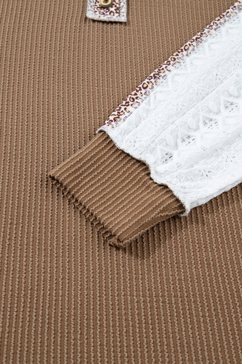 color block long sleeve top