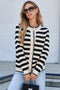 striped cardigan womens
