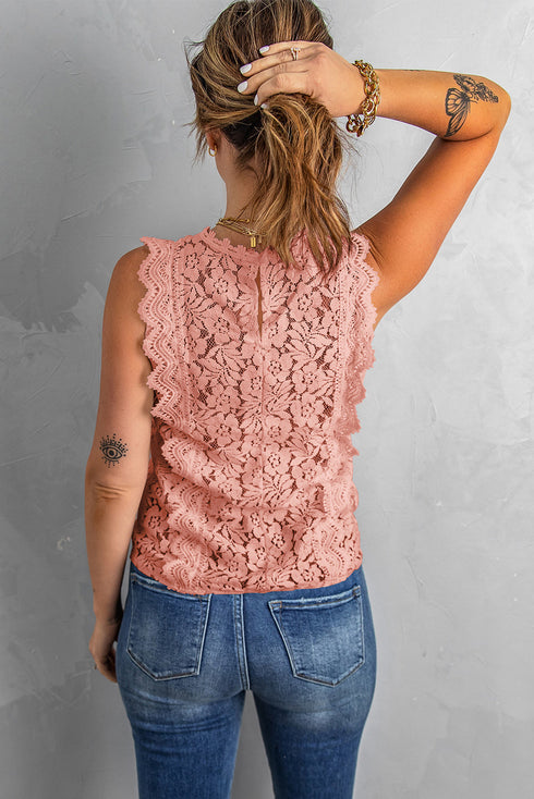 womens-tank-tops-sleeveless-solid-casual-lace-tank-tops