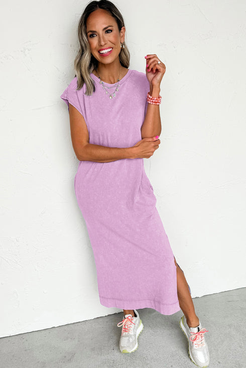 short sleeve t shirt maxi dress
