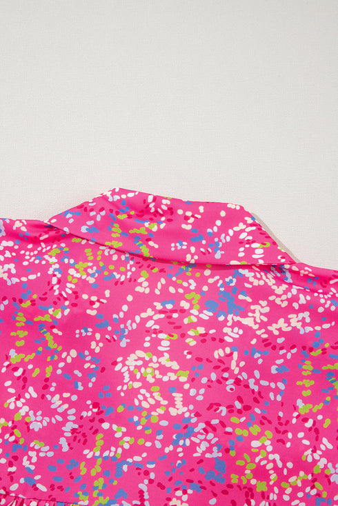 bonbon-abstract-print-collared-v-neck-babydoll-blouse