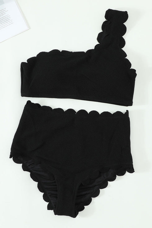 black-solid-scalloped-one-shoulder-bikini