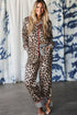 leopard pajama set
