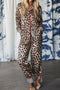leopard pajama set