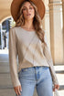 solid long sleeve top