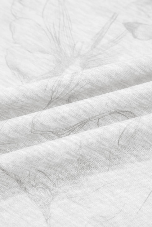 abstract print 2pcs set