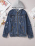 dark-blue-fake-two-piece-hooded-zip-up-denim-jacket