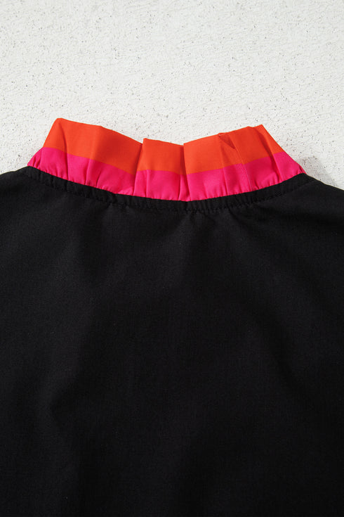 black long sleeve blouse