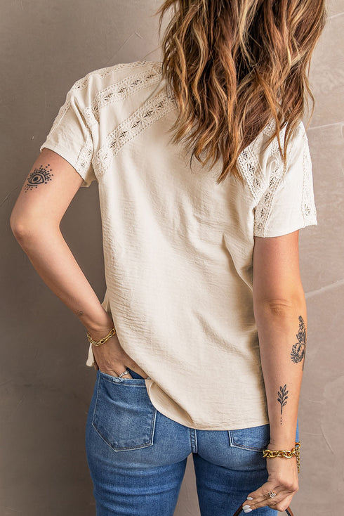 womens-t-shirts-solid-twist-button-fashion-short-sleeve-t-shirt