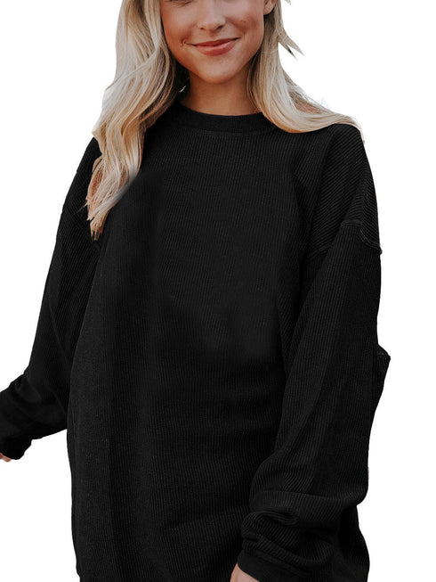 crew-neck-letter-print-loose-long-sleeve-t-shirt