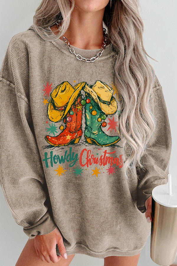 Christmas graphic sweatshirt