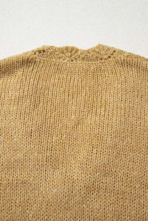 lantern sleeve cardigan