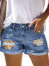 ripped-fringed-denim-shorts-straight-breasted-pant