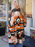 orange-western-tribal-aztec-print-cardigan