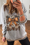 western graphic sweatshirt