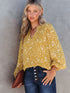 yellow-split-neck-fall-printed-crinkled-blouse