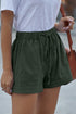 Green Strive Pocketed Tencel Shorts