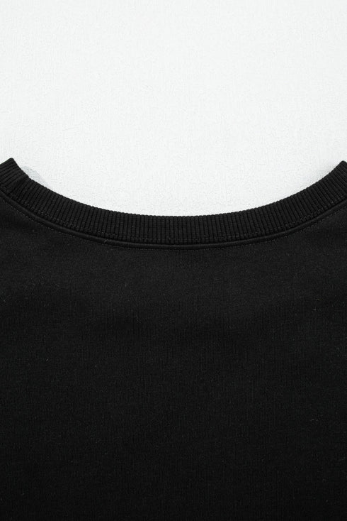 varsity sweatshirt skirt set