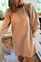sweatshirt mini dress