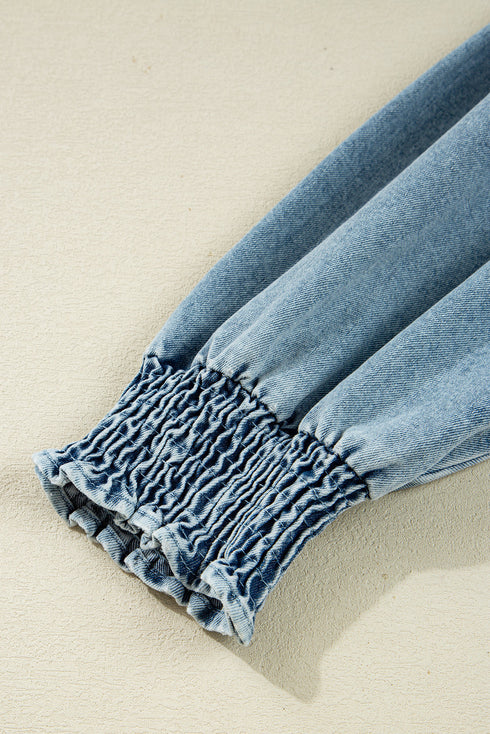 denim shirt mini dress