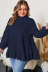 plus size long sleeve top