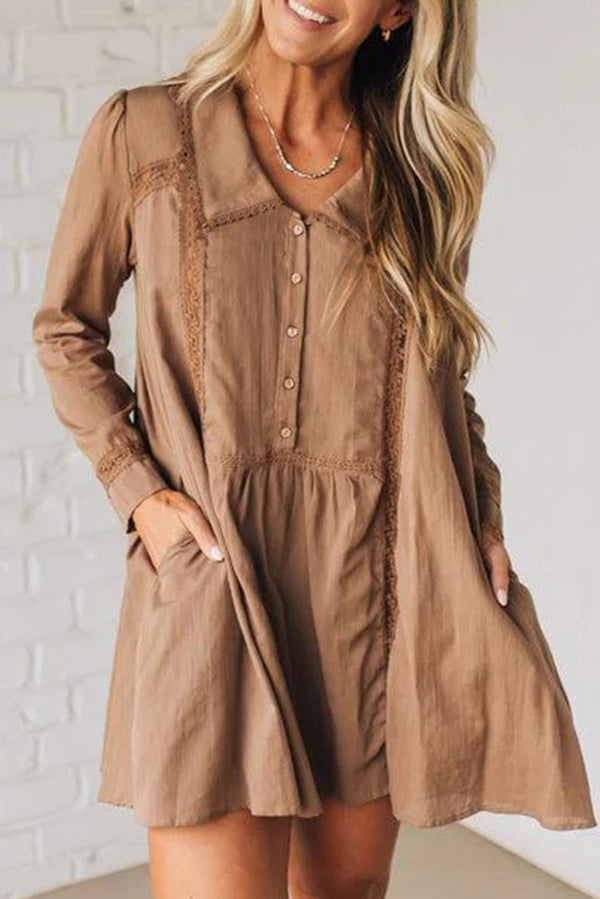 mini shirt dress
