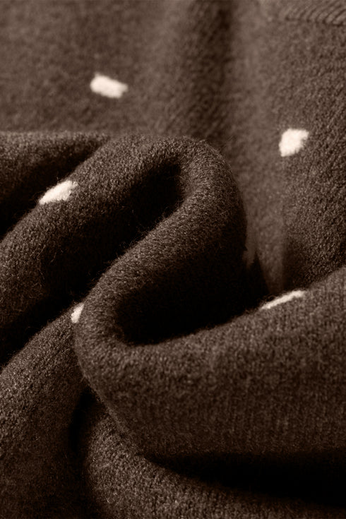 polka dot sweater