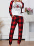 fiery-red-plaid-merry-christmas-graphic-loungewear-set