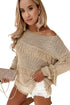 khaki-boho-tasseled-knitted-sweater