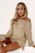 khaki-boho-tasseled-knitted-sweater