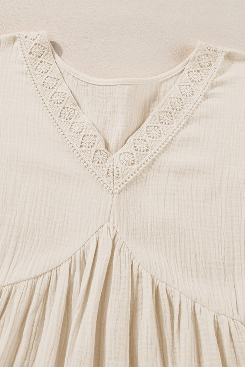 womens-dresses-casual-holiday-lace-stitching-waist-v-neck-mini-dress