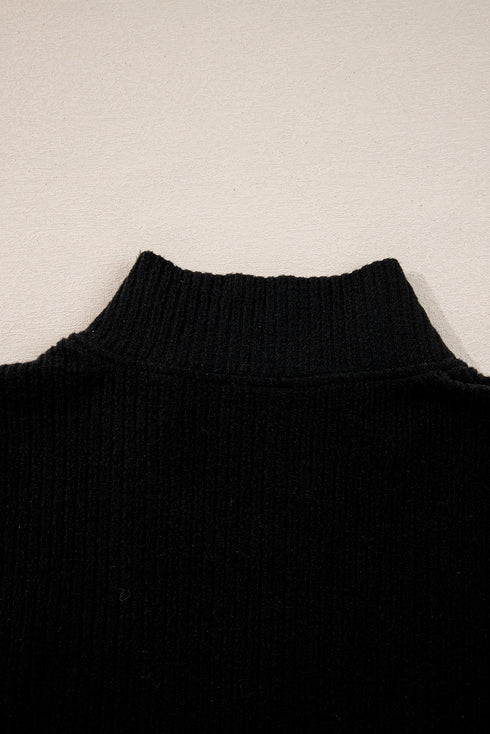 black 2pcs skirt set