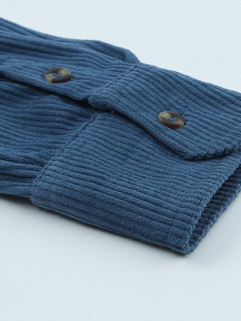 womens-t-shirts-solid-long-sleeved-v-neck-button-t-shirt