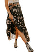 black-western-print-tiered-ruffled-high-waist-maxi-skirt