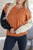 bubble sleeve sweater