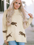 parchment-lively-cheetah-print-high-neck-split-hem-sweater