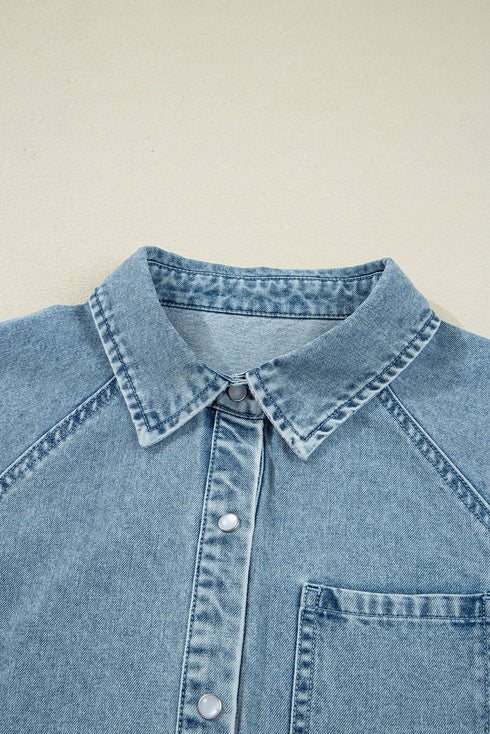 denim shirt mini dress