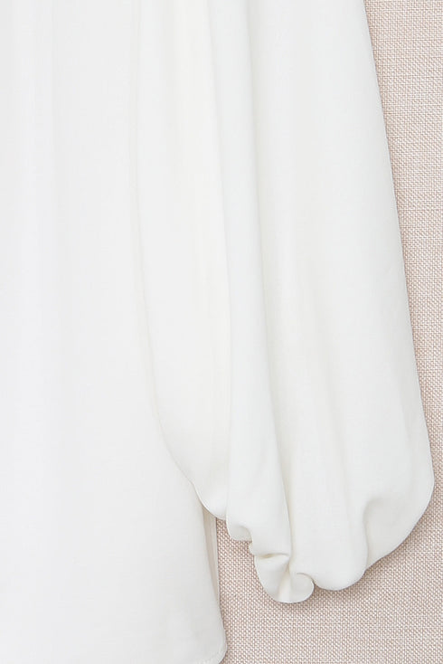 tropical-print-long-sleeve-top-shorts-set