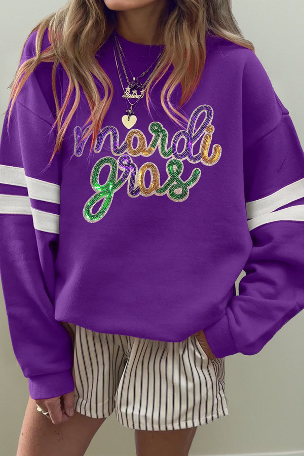 mardi gras sweatshirt