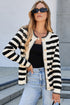 striped cardigan womens