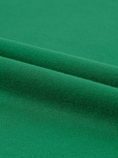 green-solid-round-neck-raglan-sleeve-sweatshirt