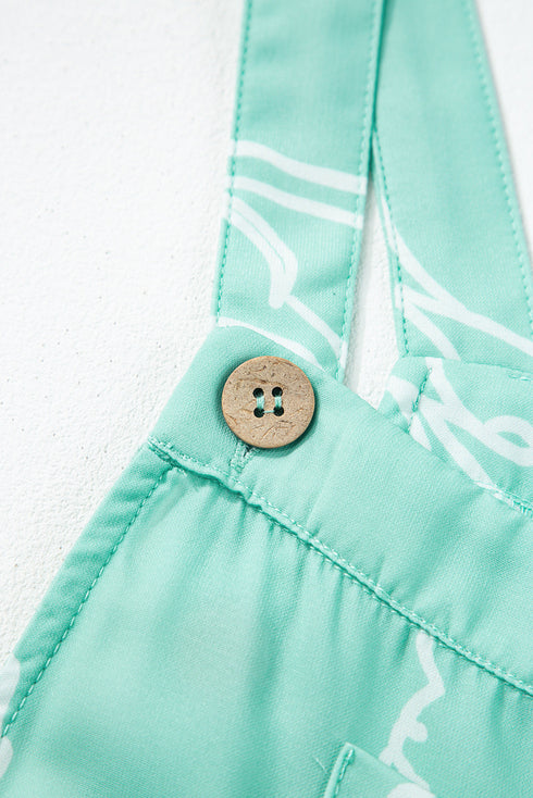 letter-print-casual-knotted-jumpsuit