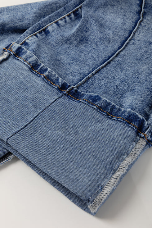 raw hem jeans