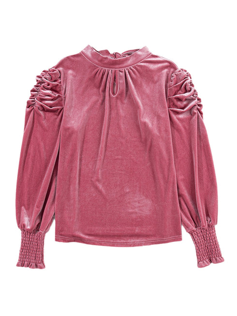 women-s-t-shirts-solid-color-loose-v-neck-half-sleeve-t-shirt