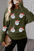 christmas graphic long sleeve top
