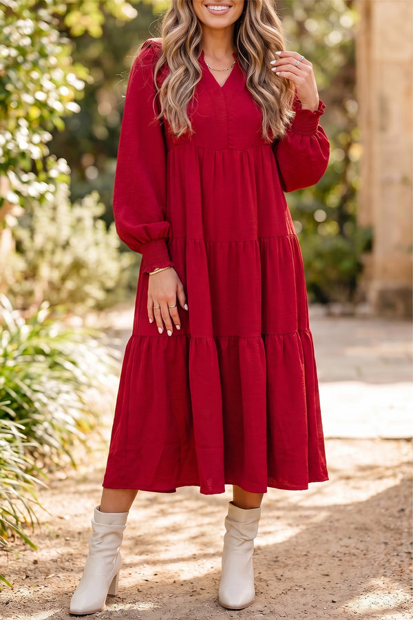 Elegant Women's Pastel Midi Dress - Flattering Fit for Special Occasions and Everyday Wear, Stylish and Comfortable