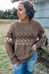 western sweater cardigan
