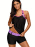 womens-swimwear-tankini-2-piece-normal-swimsuit-2-piece-striped-pink-bathing-suits-sports-beach-wear-summer