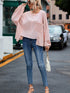 pink-exposed-seam-chest-pocket-loose-sleeve-oversized-top