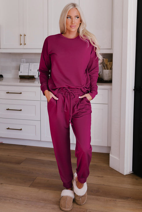 off-shoulder-long-sleeve-drawstring-frill-hem-jumpsuit